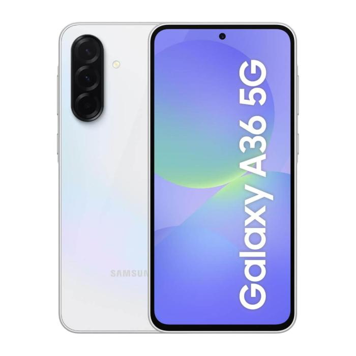 Galaxy A36 5G 8GB RAM + 256GB Almacenamiento, Blanco - Dual SIM Liberado