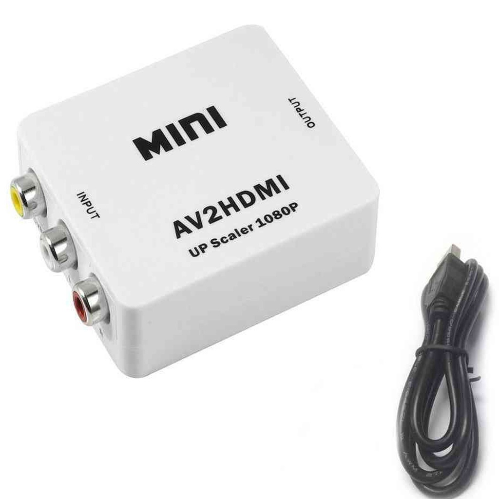 [ADAPTADOR DE RCA A HDMI ETOUCH 150405] ADAPTADOR DE RCA A HDMI ETOUCH