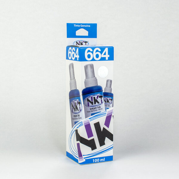 Tinta Genuina NKT 664 de 100ML para Epson color Cyan